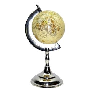 Home Decorative Item Aluminium Craft <b>Globes</b> Antique Design Desktop High Quality <b>Globe</b> Luxury Vintage Look Indian Handicraft Item - Product Image 2