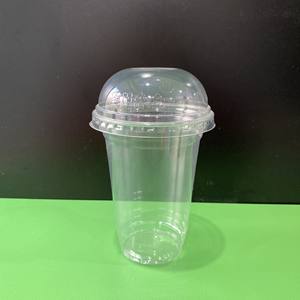 Venta directa de fábrica Taza de plástico PET desechable 14oz diámetro 93mm Café frío Leche Refrescos Tazas para llevar Exportados de Vietnam - Product Image 1