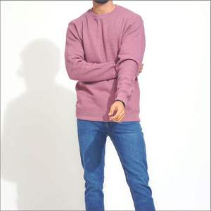 Sudadera de Cuello Redondo para Hombre, Personalizada con Logotipo, de Felpa Gruesa, con Hombros Caídos, Técnica de Bordado, Temporada de Otoño - Product Image 3