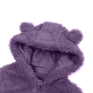 ชุดหมีขนแกะขั้วโลกแบบรูดซิปสำหรับทารกชุดจั๊มสูทสำหรับฤดูหนาวชุดบอดี้สูทสำหรับทารกแรกเกิดอบอุ่น - Product Image 6