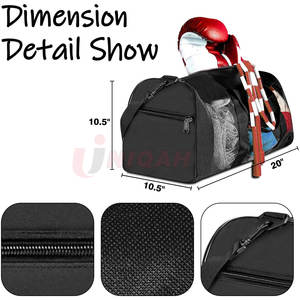 Sac de sport en tissu Oxford sur mesure pour le MMA, le punching sur socle et l'entraînement, essentiels pour les sports et les entraînements - Product Image 5