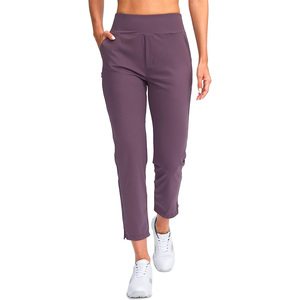 Pantalones de golf personalizados para mujer, de secado rápido, elásticos y cómodos, se ajustan a colores personalizados, etiquetas de logotipos, ideales para torneos y entrenamiento - Product Image 1