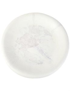 Grand bol en résine rond blanc à motifs en spirale, bol à salade, plat à fruits décoratif, vaisselle moderne faite à la main, finition mate, design léger - Product Image 6