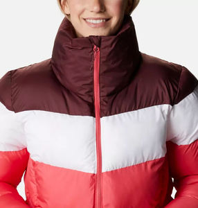 Nouveau design de vestes à bulles de couleurs à la mode pour femmes vêtements d'extérieur épais manteau bouffant logo personnalisé OEM parka coupe-vent respirant - Product Image 4