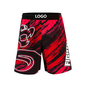 Nouveau short de compression MMA imprimé par sublimation personnalisée Short de muay-thaï MMA - Product Image 1