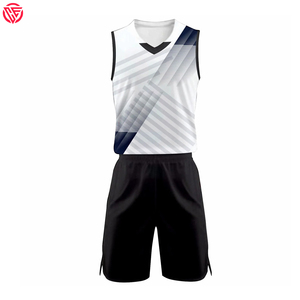 Uniformes de Baloncesto de Manga Corta de Alta Calidad, Cómodos, con el Mejor Diseño, Color Rojo, 100% Poliéster, de Secado Rápido - Product Image 3