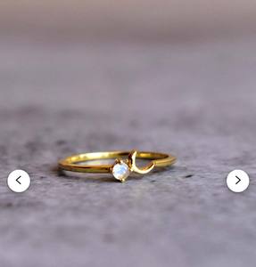 แหวนเงินแท้ 925 ชุบทอง ดีไซน์ดอกกุหลาบเส้นบาง สวยเก๋ สไตล์ฮิปฮอป โบโฮ ราคาขายส่ง - Product Image 4