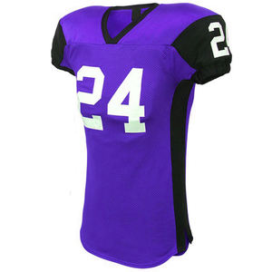 Tenues de football américain personnalisées à succès – Ensembles d'équipe courts 100 % polyester respirant, séchage rapide, antibactérien – En promotion - Product Image 2