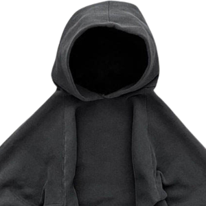 Vente en gros de sweat-shirts à manches longues en polyester et coton surdimensionnés, lavés à l'acide, effet délavé, personnalisés pour l'hiver, pour femmes - Product Image 4