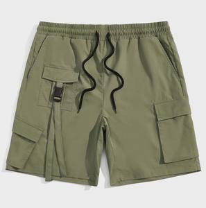 Hommes Cargo Shorts Line Pour extérieur toile et multi-poches shorts-style solide et durable. - Product Image 1