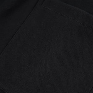 Short de survêtement confortable pour hommes avec poche à la taille élastique Short en coton décontracté avec logo personnalisé tailles Jogger Rhinestone couleur unie - Product Image 5