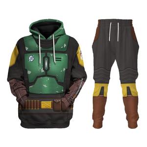 Space <b>Battle</b> Cosplay Winter Eco-Friendly Quick Dry 3D Printed 2PCS Tracksuit Set Men Oversize Vintage Streetwear 100% Cotton - Product Image 4