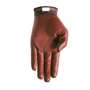 2024 Gants de gymnastique en cuir de mouton avec logo personnalisé de haute qualité Gants de golf droitiers à tout doigt en vente au tarif de gros - Product Image 6