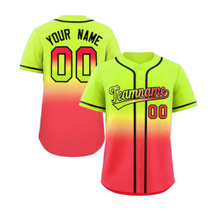 Uniformes de béisbol personalizados para Hombre Camisetas último diseño impresión por sublimación al por mayor ropa deportiva personalizable Jersey - Product Image 2