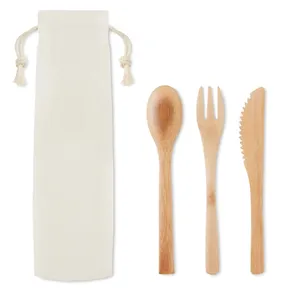 Ensemble de couverts écologiques en bambou SETBOO, gadgets de table - Product Image 3