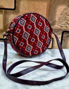 Handblock Print New Trendy 2024 New Design Handbags <b>Women</b> Shoulder <b>Bag</b> Soft Synthetic Leather <b>Crossbody</b> <b>Large</b> Capacity Fashion - Product Image 6