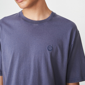 T-shirt d'entraînement à manches courtes 100% coton pour hommes avec impression numérique de logo personnalisé T-shirt régulier doux en mélange de coton et polyester 180gsm - Product Image 6