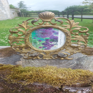 Venta caliente Retro marco de fotos Vintage antiguo marco de fotos de mesa escultura elegante para colgar en la pared decoración del hogar - Product Image 1