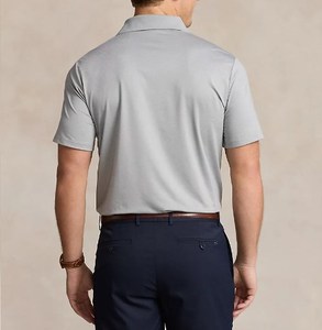 Personnalisé brodé pour hommes pour T-shirts polo 100% coton respirant tricoté à manches courtes solide imprimé Logo vierge pour polos - Product Image 2