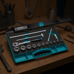 Ensemble d'outils Hazet de 16 pièces avec cliquet et douilles - Product Image 3