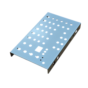 Pieza de doblado de chapa industrial con recubrimiento en polvo personalizado Hardware de carcasa eléctrica OEM Fabricación de chapa metálica personalizada - Product Image 4