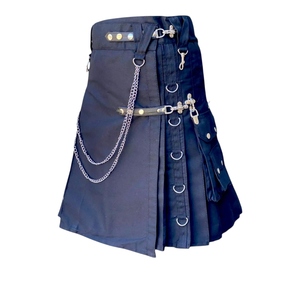 Kilt utilitaire fait à la main traditionnel écossais Highland personnalisé en gros - Product Image 3