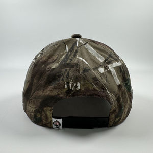 Gorra de Béisbol de Goma Personalizada con Logotipo Bordado, Visera Curva de 5 Paneles, Negra, OEM - Product Image 6
