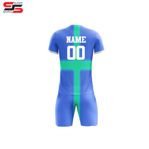 Maillot de football de logo personnalisé de haute qualité uniforme entraînement sportif maillots de football classiques pour adultes et enfants - Product Image 6