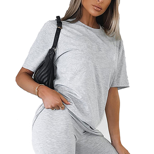 T-shirt à manches longues de haute qualité coupe décontractée logo personnalisé 100% coton femmes vêtements unisexe T-Shirt pour les femmes - Product Image 5