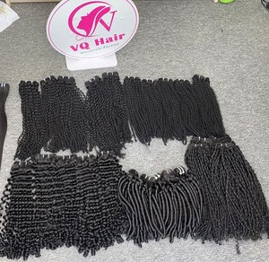 Extensiones de cabello humano rizado Pixie barato para todas las mujeres al por mayor cabello vietnamita VQHAIR comprar a granel para obtener descuento - Product Image 3