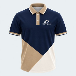 เสื้อโปโลผู้ชายแขนสั้นคุณภาพสูงสไตล์สตรีทแวร์ขายดี  ใส่สบาย  รับสกรีนโลโก้  ลายเรียบ - Product Image 6