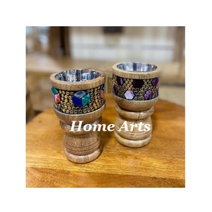 เตาเผาบาคูร์ไม้ดีไซน์สวยงาม พร้อมกล่องอะคริลิกและถาด  บาคูร์แบบกำหนดขนาดและรูปทรงได้ จำหน่ายเตาเผาบาคูร์จำนวนมาก - Product Image 4