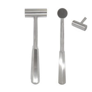 Venta al por mayor Partsch ortopédico 22MM 18cm 220g instrumentos quirúrgicos manuales de Acero Inoxidable base Surgicon hueso martillo mazos MOL - Product Image 1