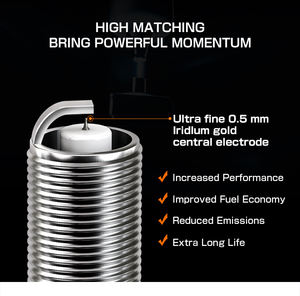 <span class=keywords><strong>Bougie</strong></span> d'<span class=keywords><strong>allumage</strong></span> d'électrode composite ordinaire de nickel-cuivre de pièces d'auto d'origine de MASUMA S013C pour TOYOTA Corolla Hilux Lexus - Product Image 5