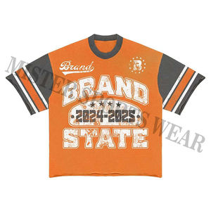 Custom All Over Print Streetwear gráfico Boxy Fit recortada camiseta y pantalones cortos de los hombres de encargo de dos piezas conjunto de pantalones cortos - Product Image 2