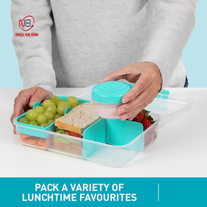 OEM Customized Food <b>Storage</b> <b>Container</b> <b>Kitchen</b> PP Plastic Bento Lunch Box <b>Container</b> with Lid 3 <b>for</b> Kid and Adults - Product Image 2