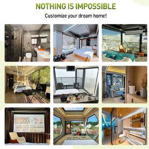 Maison préfabriquée meublée à 3 chambres, maison mobile prête à l'emploi, capsules spatiales habitables - Product Image 2