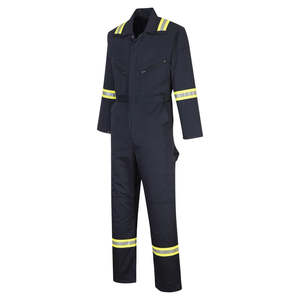 Coverall Factory <b>Construction</b> <b>Work</b> Uniform With Reflector Protection <b>Clothes</b> Chemical Protective Clothing - Product Image 5