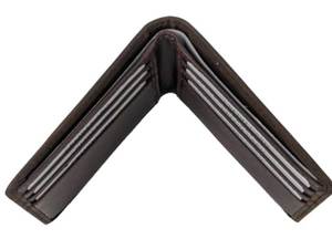 Portefeuille en cuir véritable décontracté pour hommes de haute qualité avec fermeture de couverture de motif de dessin animé Portable - Product Image 5