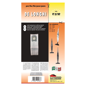 Sacs d'aspirateur (8 pièces) TNT compatibles VT 25 TNT - Product Image 2