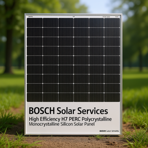 Panel Solar de Silicio Policristalino y Monocristalino HJT PERC de Alta Eficiencia Bosch Solar Services - Product Image 3