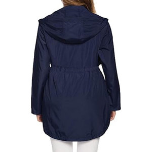 Unisex Custom Embroidery Stand Front Loose Design American Style <b>White</b> Coach <b>Jackets</b> <b>Denim</b> Fabric Winter Zipper Spring - Product Image 4