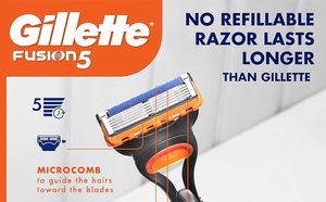 Gillette Mach3 Turbo <b>Razors</b> for <b>Men</b>, 1 Handle, 4 Blade Refills - Product Image 6