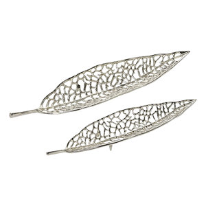 Vente chaude En Forme De Feuille En Aluminium Plateaux En Métal Pour Salon Restaurant Hôtel Décor à Bas Prix - Product Image 5