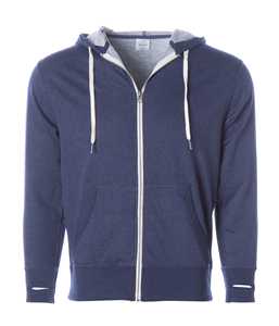 Sudaderas con Capucha Unisex de Forro Polar BELLA+CANVAS, Sudaderas con Cierre Completo - Product Image 3