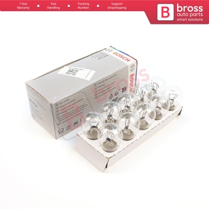 BHL597 10-Piece Pack 1 987 302 867 21/5 W 24 V BAY15d 334 Eco Truck Series Bulbs with Metal Base - Product Image 4