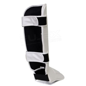 Vente en gros de protège-tibias de boxe au design professionnel avec logo personnalisé Protège-tibias en cuir de haute qualité pour la protection sportive - Product Image 4
