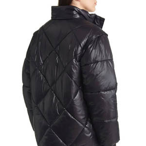 Veste matelassée pour femmes au design personnalisé Vêtements décontractés confortables Tissu imprimé tricoté du Pakistan Meilleur matériel en vente - Product Image 6