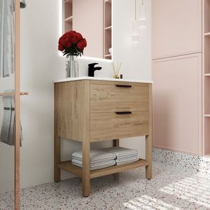 Mueble de baño de madera de teca hecho en Indonesia - Product Image 1
