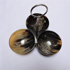 Juego de Tazones de Cuerno de Búfalo de Moda, Calidad Premium, Hechos a Mano con Pulido, Tazón para Servir Masa para Uso en el Hogar, Hoteles y Restaurantes - Product Image 4